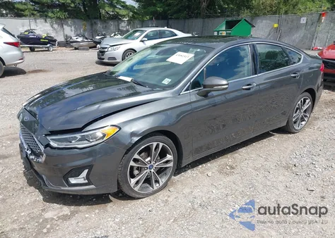 2020 Ford Fusion Titanium из США, поврежденный, VIN 3FA6P0D97LR116854